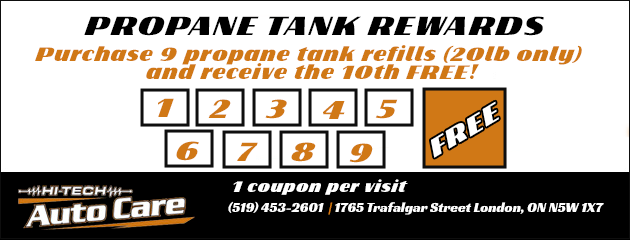 Propane Tank Rewards Special